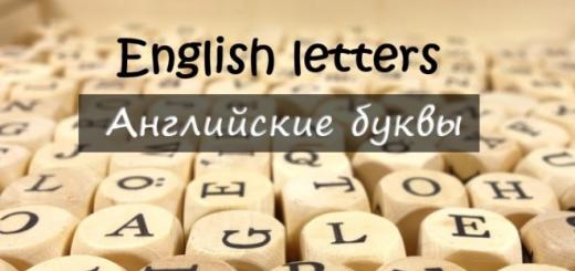 Английский алфавит: печатные и прописные буквы